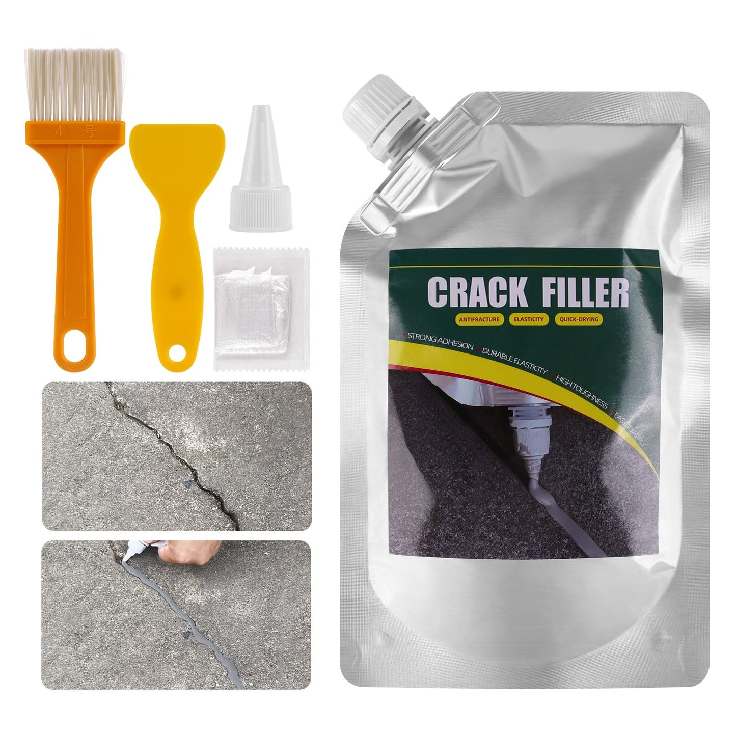 Concrete Crack Filler Waterproof Concrete Repair Sealant Weather-Resist