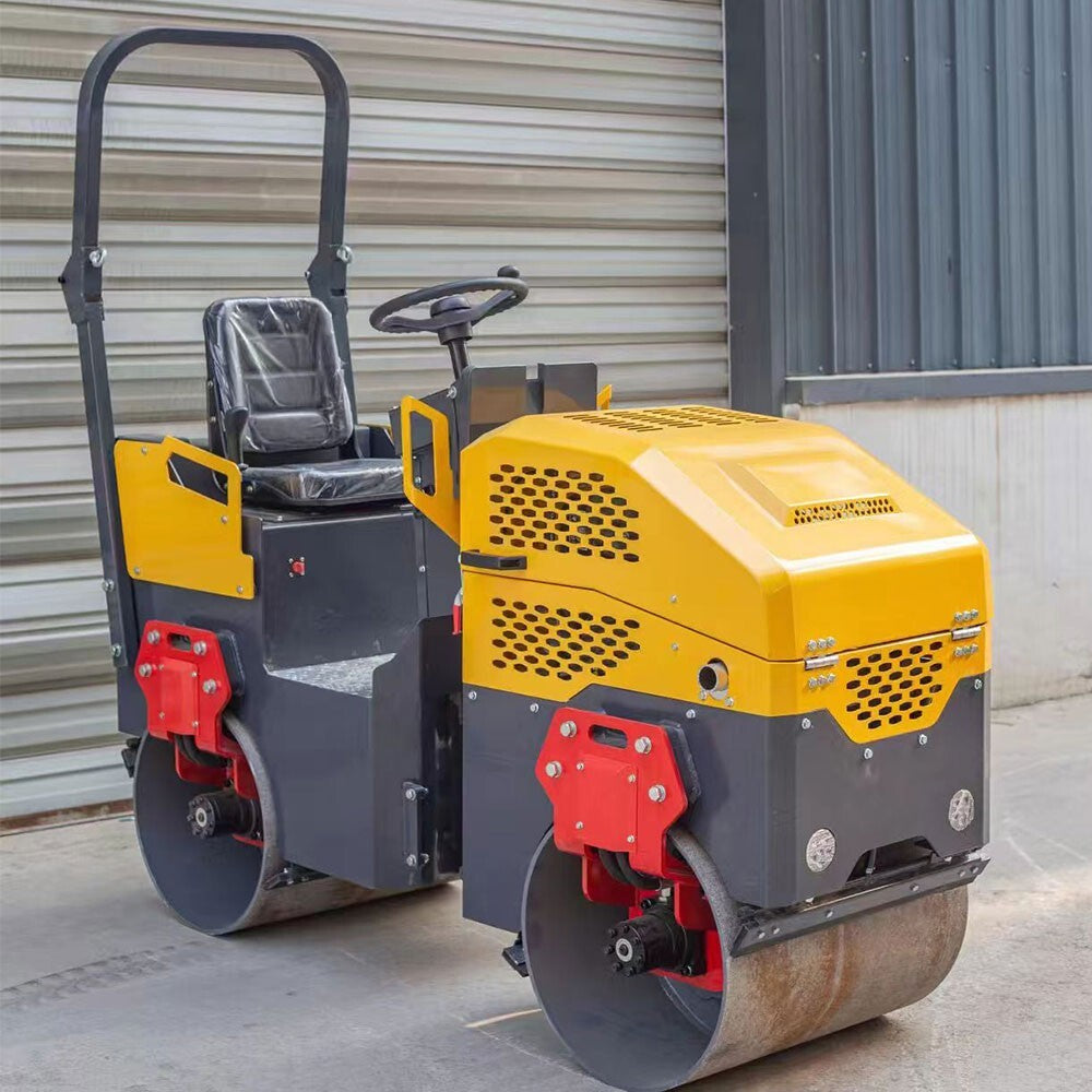 EPA Gasoline Road Roller Asphalt Vibratory Roller Ride on Compactor