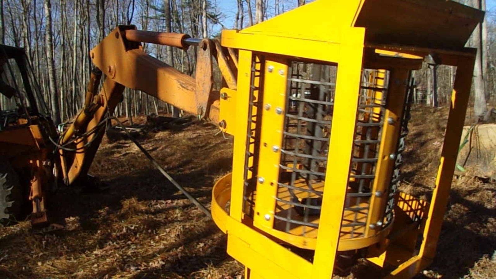 Concrete Mixer and Soil Screener Buggy Attachment