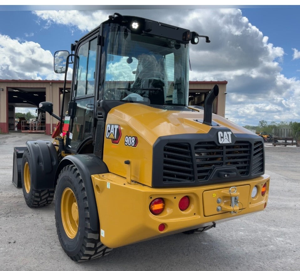 2024 Caterpillar CAT 908 Wheel Loader Tractor Hyd. Coupler High Speed - Ac/Heat