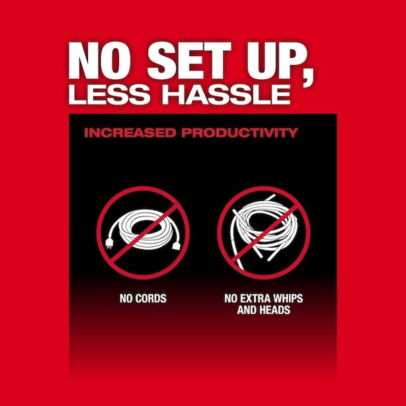 Milwaukee Tool 2910-20 M18 Fuel 4 Ft. Concrete Pencil Vibrator (Tool Only)