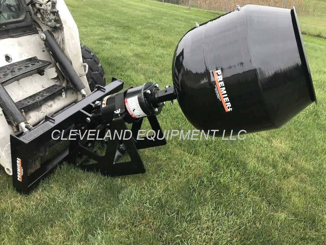 NEW AUGER DRIVE MOUNTED CEMENT MIXING / CONCRETE MIXER BOWL ATTACHMENT - 2" HEX