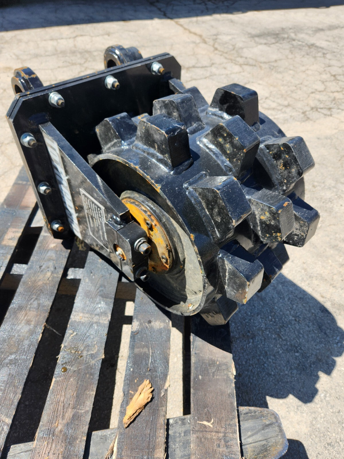 CAT 305 306 Excavator Compactor Wheel Trencher Roller Sheeps Foot 12" 45Mm Pin