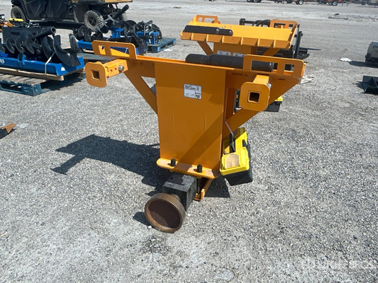 NEW 680 Hydraulic Fence Post Driver 10" Skid Steer Attachment BOBCAT CAT KUBOTA