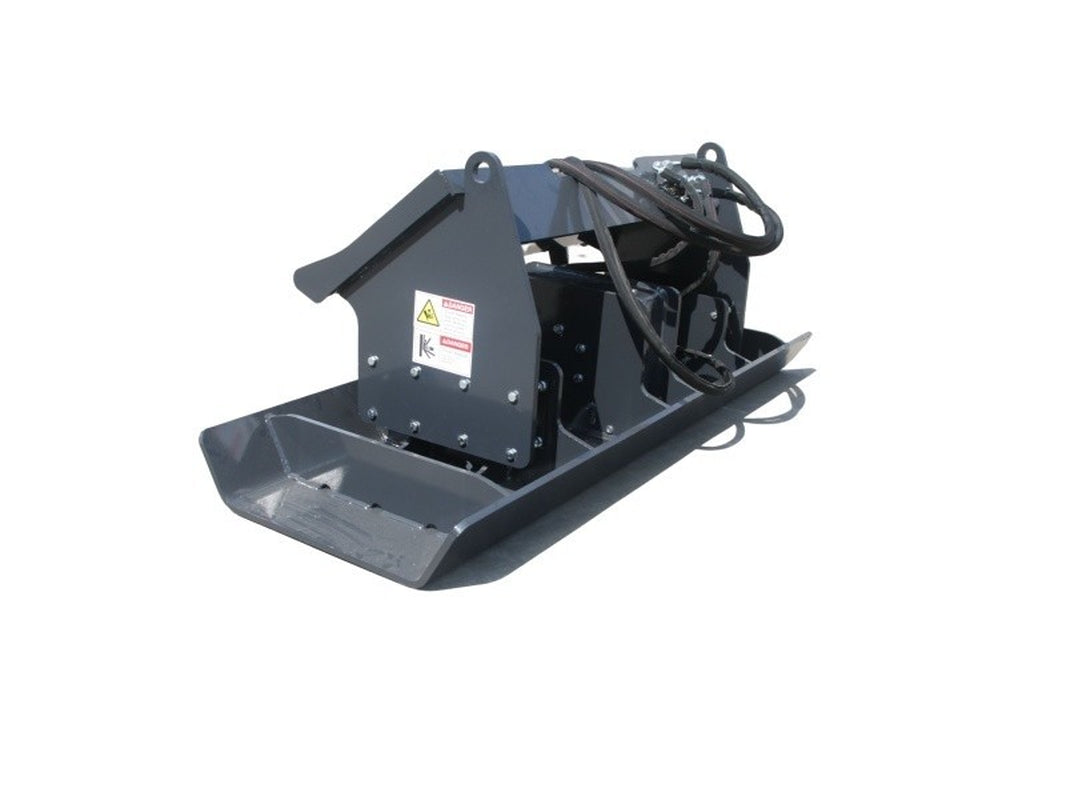 72" Vibratory Soil Dirt Gravel Plate Compactor Tamper Skid Steer Attachment