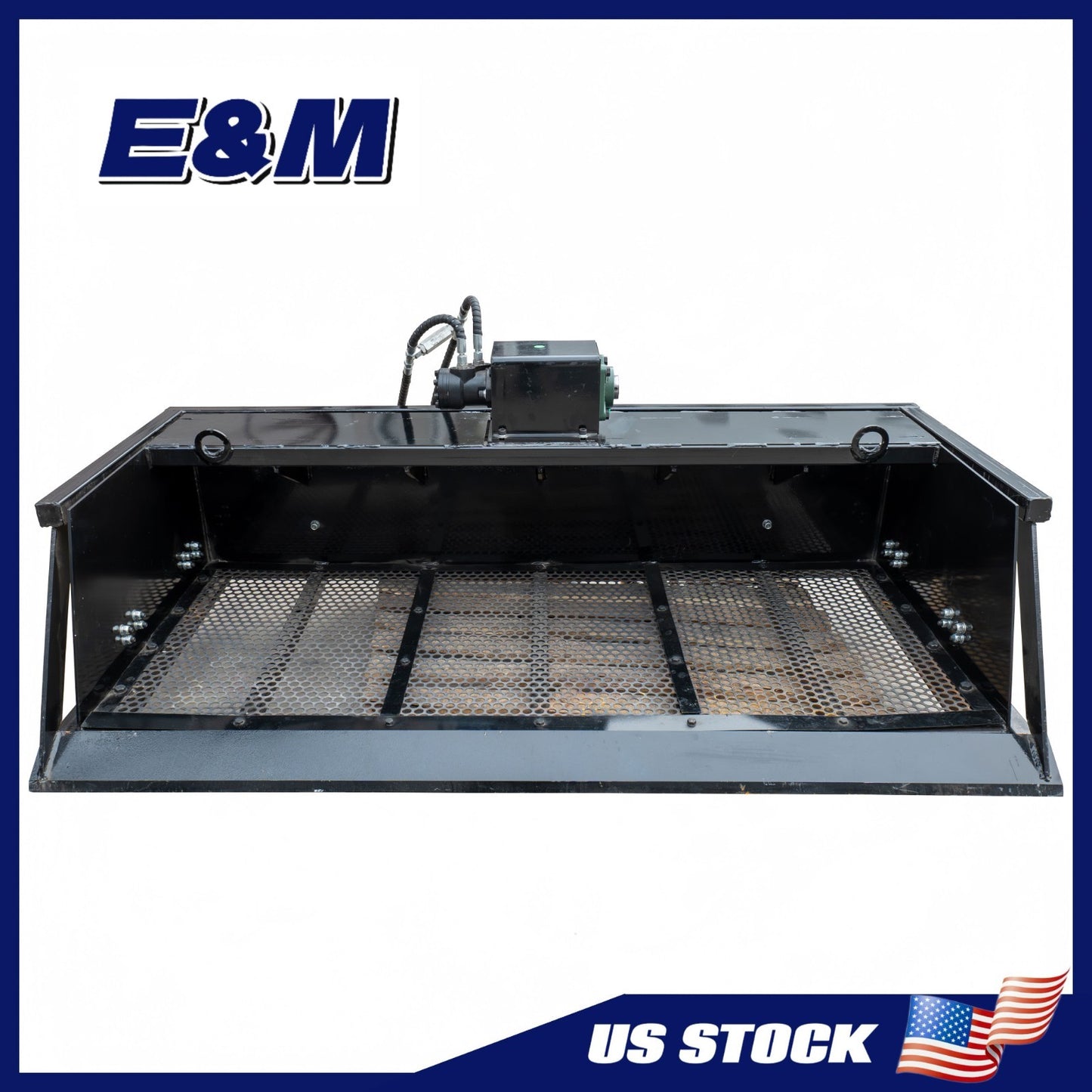 SAND Screening Bucket Vibration Funnel for Bobcat Skid Steer Loader Attachments