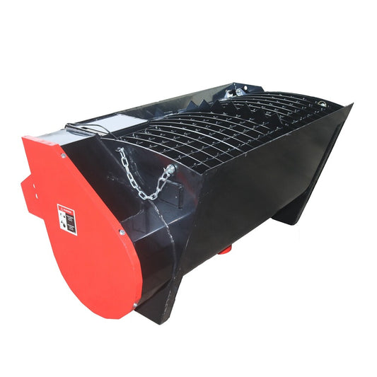 280Lt Volume Skid Steer Attachments Concrete Mixer Bucket