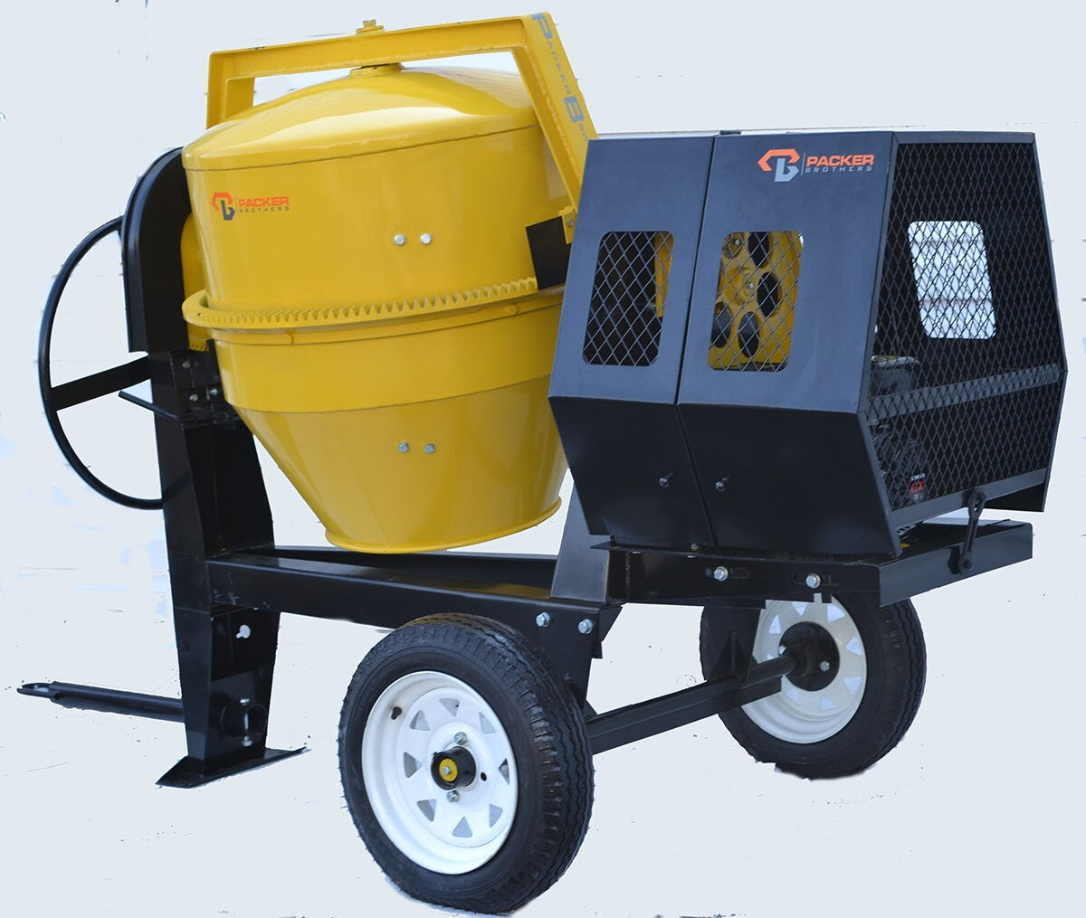 Packer Brothers PB2600 Champ FX200 Concrete Cement Mixer 9 CF Gasoline Powered