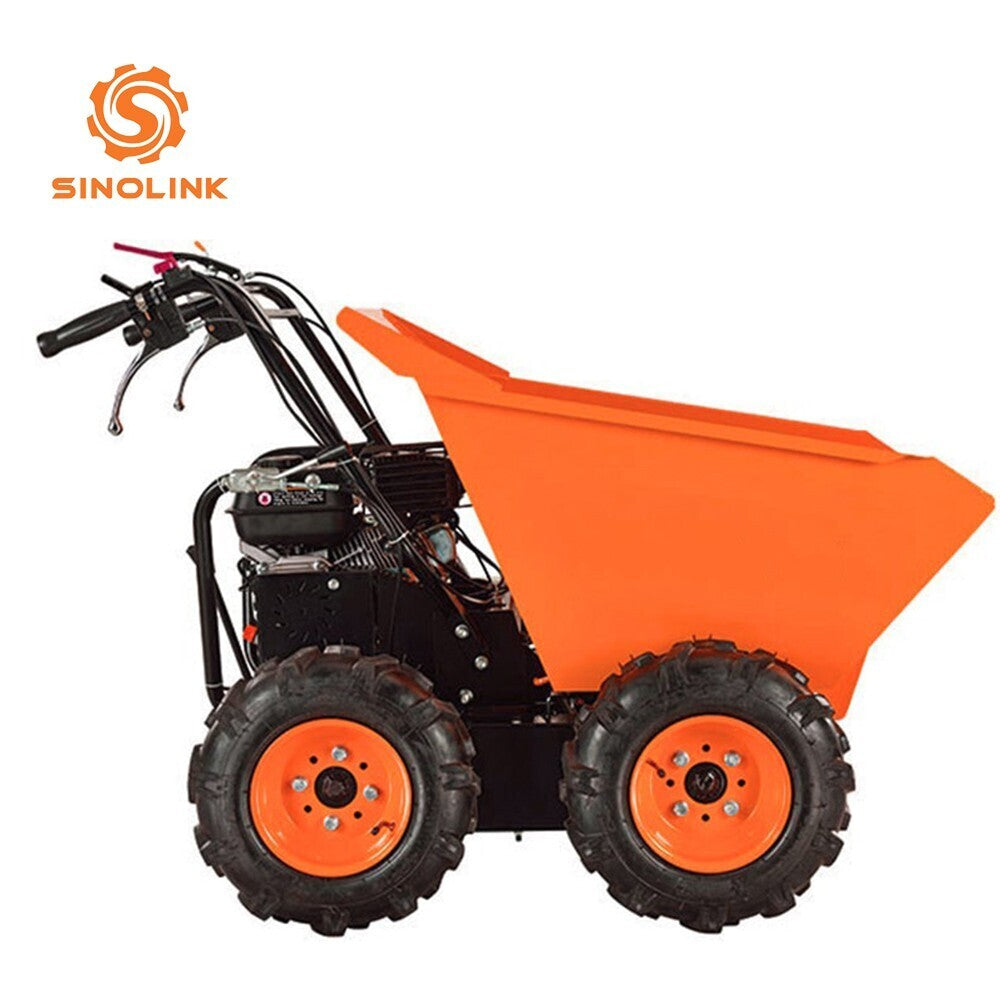 Mini Wheel Dumper WD300D Sinolink 6.5HP 660Lbs Loading Capacity