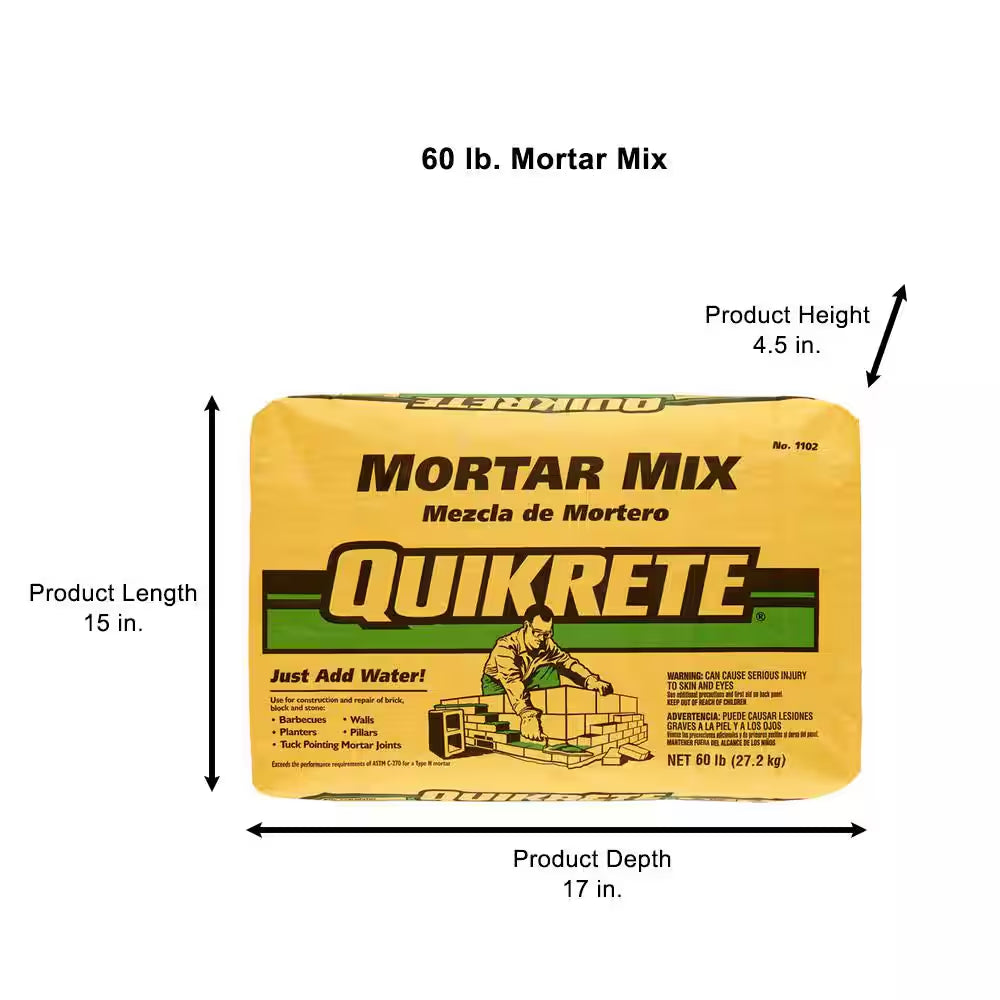 60 Lbs. Type N Mortar Mix