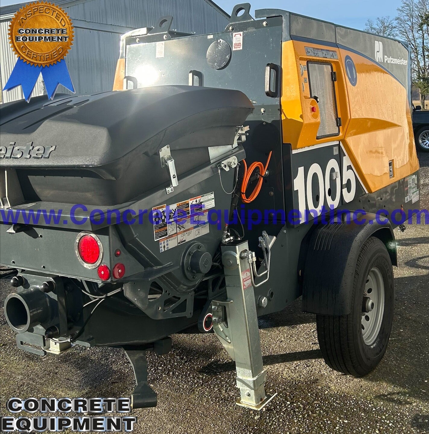 Putzmeister TK 1005 New Concrete Pump 2024 Never Used
