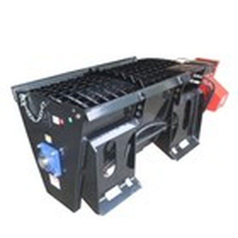 280Lt Volume Skid Steer Attachments Concrete Mixer Bucket