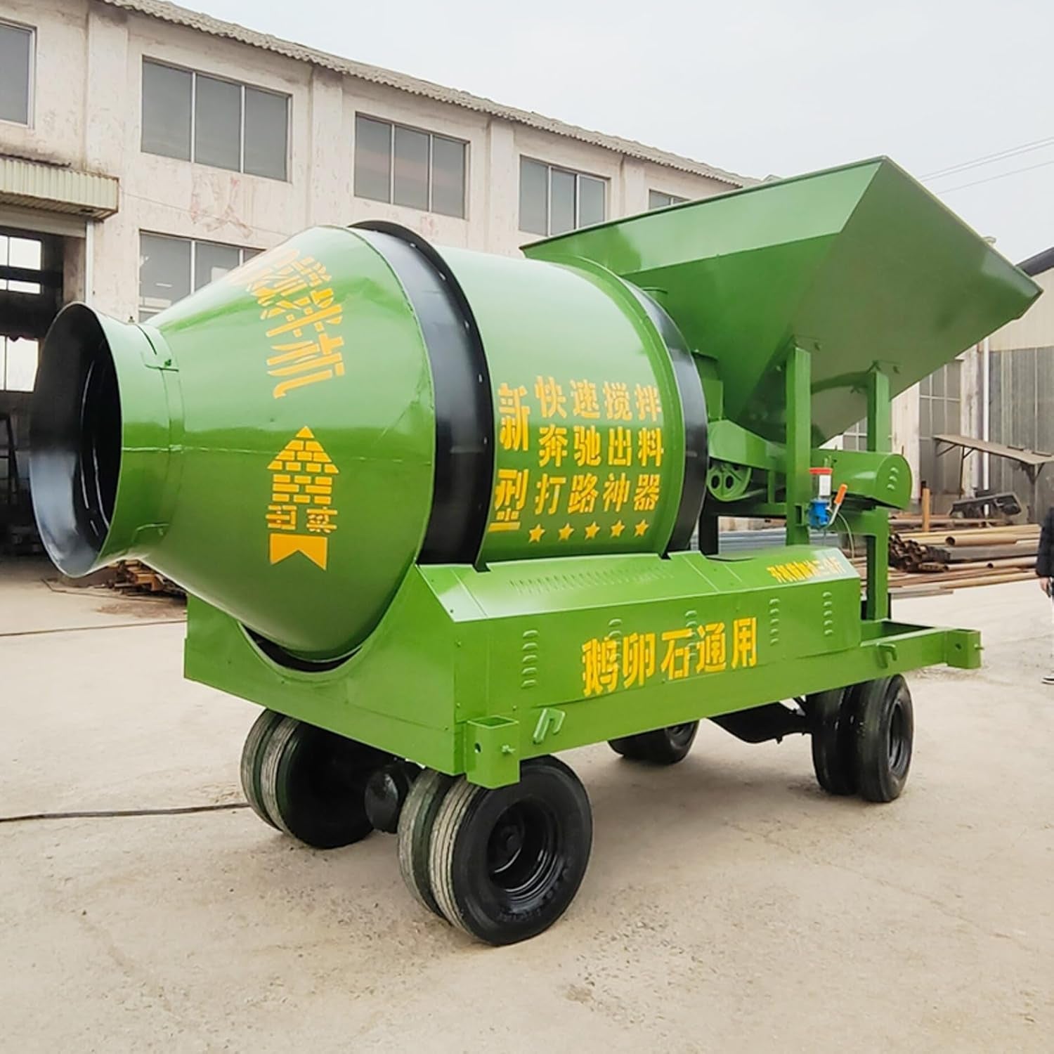 Heavy-Duty Concrete Mixer Trucks for Mixing Concrete and Grout on Construction Sites, in Precast and Ready-Mix Operations