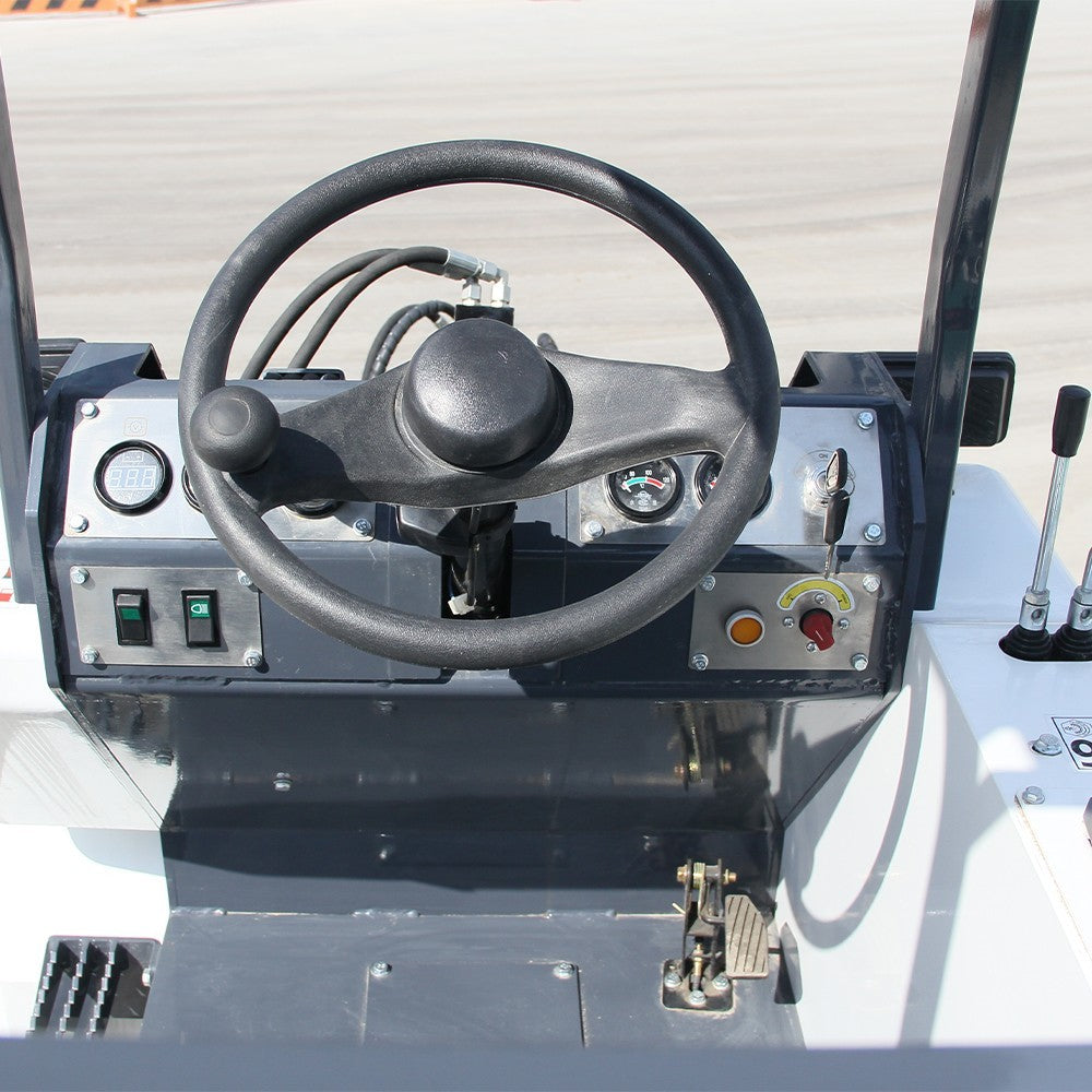 26HP Kubota D1105 1.4-Ton Wheel Cab Skid Steer Loader 2025 Brand New USA STOCK