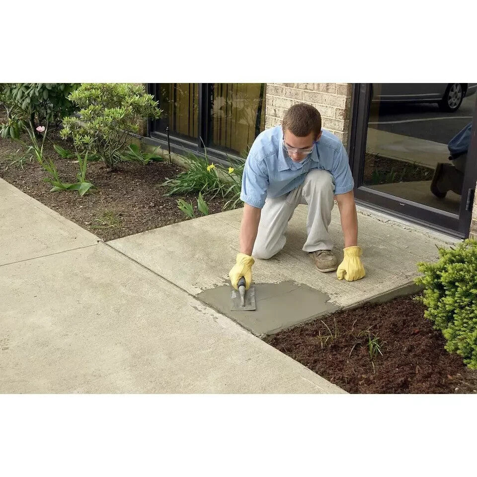 Vinyl Concrete Patch Repair Cement Crack Resistant Sidewalk Floor Steps 10 Lb.