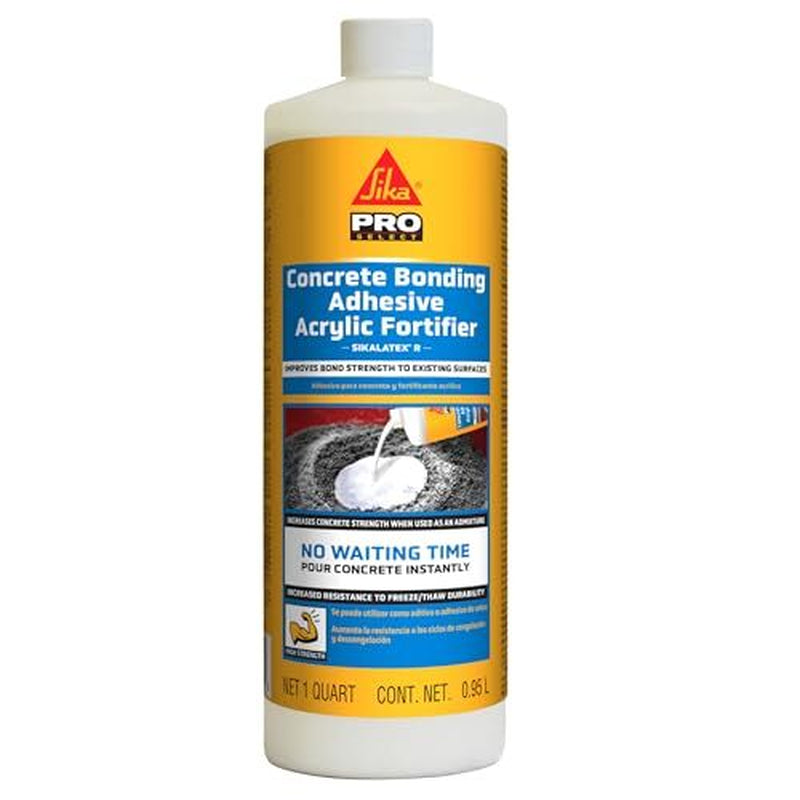 SIKA - Sikalatex R - Concrete Adhesive Glue, White - Admix for Assorted Sizes