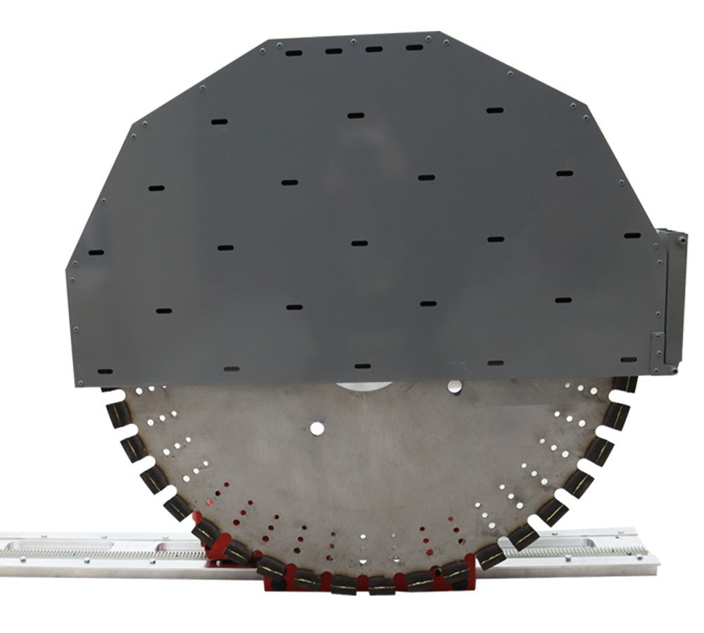 220V 20" Deep Concrete Wall Cutter Brick Stone Walls Rebar Cutting Saw Machine