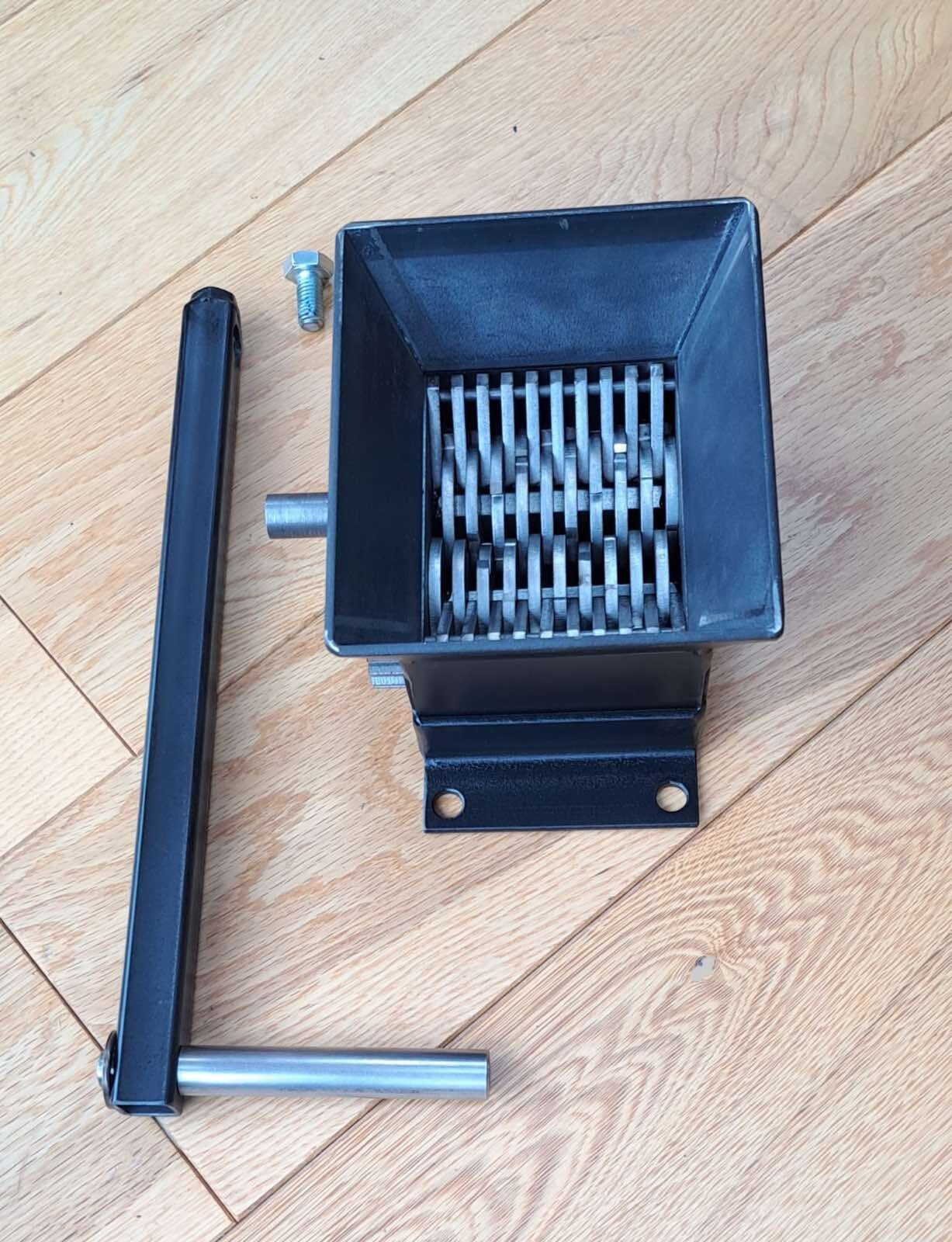 SHREDDER MINI INDUSTRIAL SHREDDER RECYCLE WASTE MANAGEMENT CRUSHER GRINDER