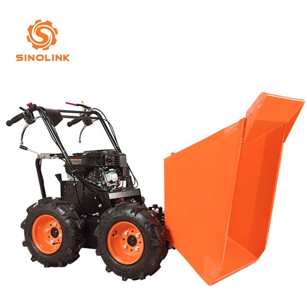 Mini Wheel Dumper WD300D Sinolink 6.5HP 660Lbs Loading Capacity