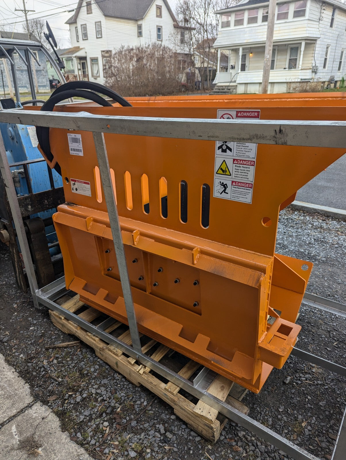 Landhonor Concrete Block Stone Asphalt Brick Crusher Bucket Skidsteer Breaker
